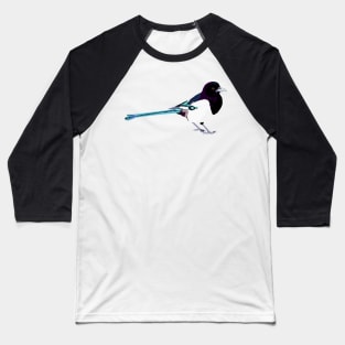 Eurasian Magpie Baseball T-Shirt